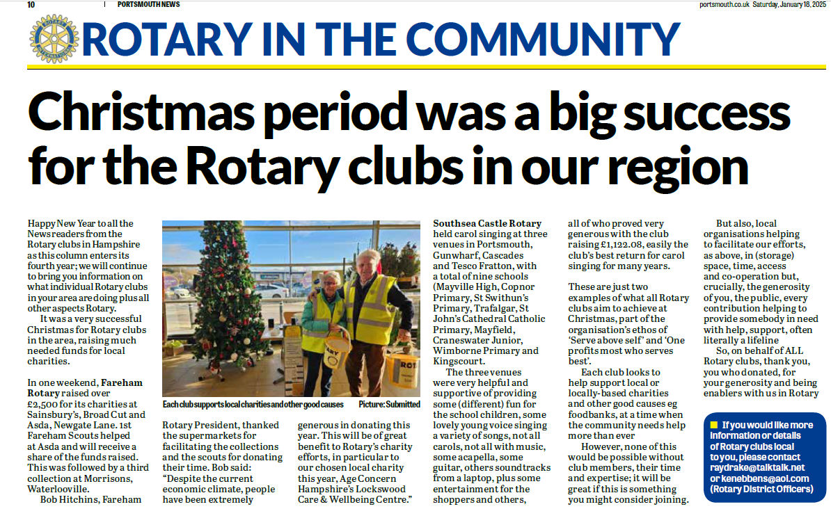 Hampshire SE News  Jan 2025