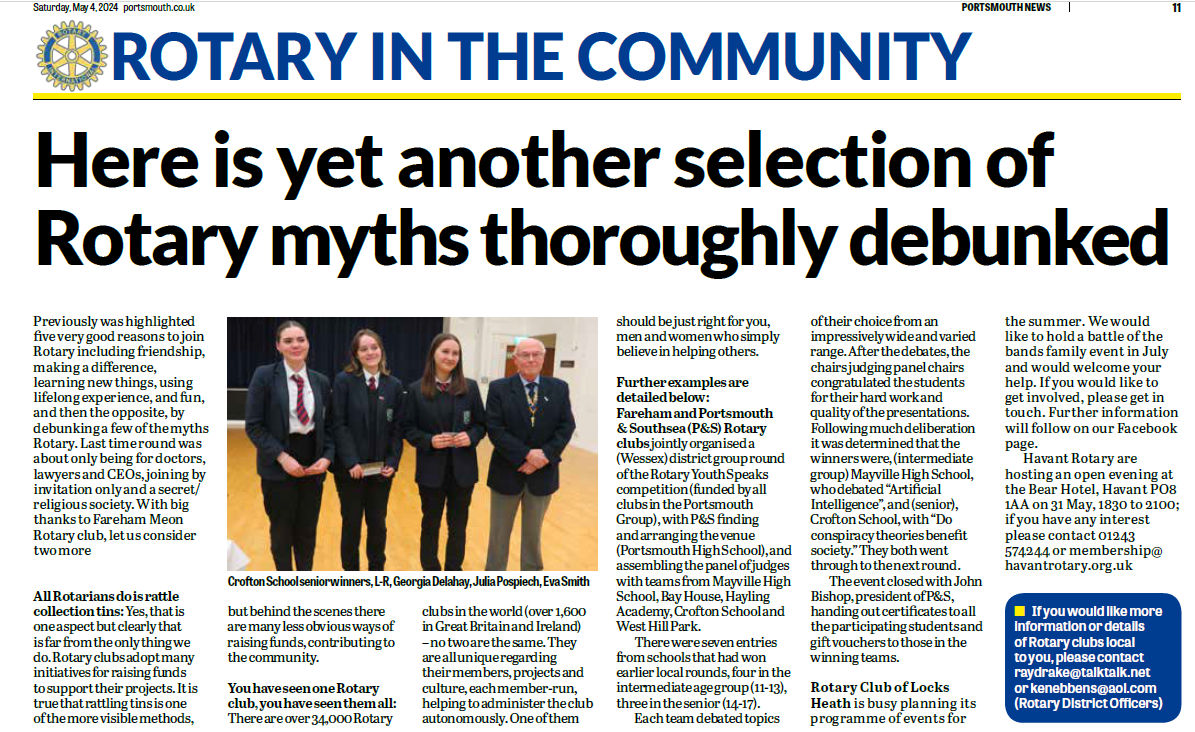 Hampshire SE News May 2024